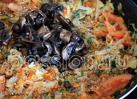 Капуста тушеная